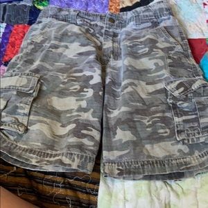 Camouflage shorts